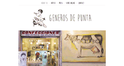 Desktop Screenshot of generosdepunta.com